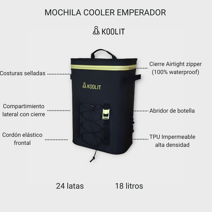 Mochila Cooler Emperador 18 Litros